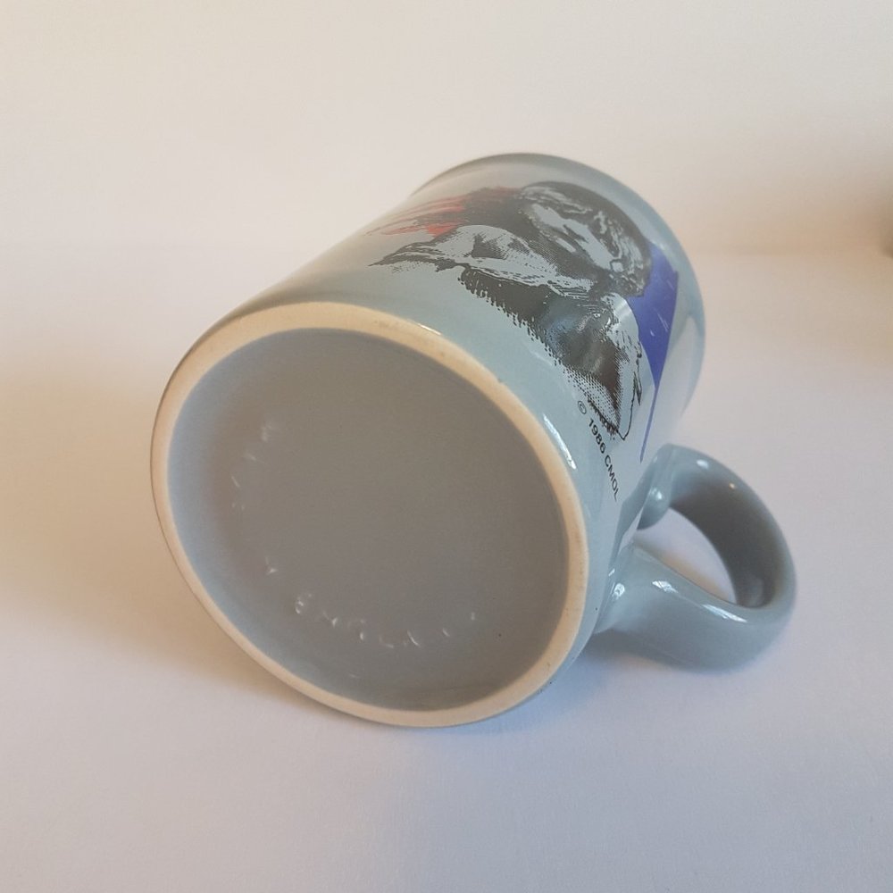 Vintage 1986 Les Miserables Mug Teacup Musical Les Mis Les Miz Souvenir Mug Grey - Picture 9 of 11